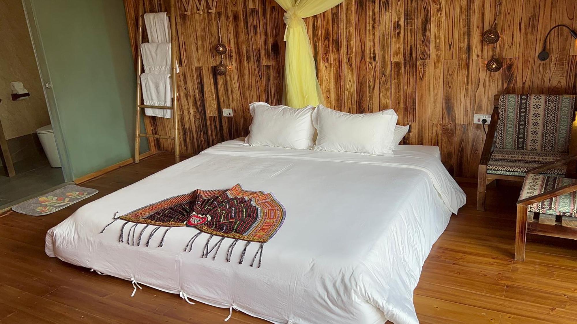 Bac Ha Charm Stay Bagian luar foto