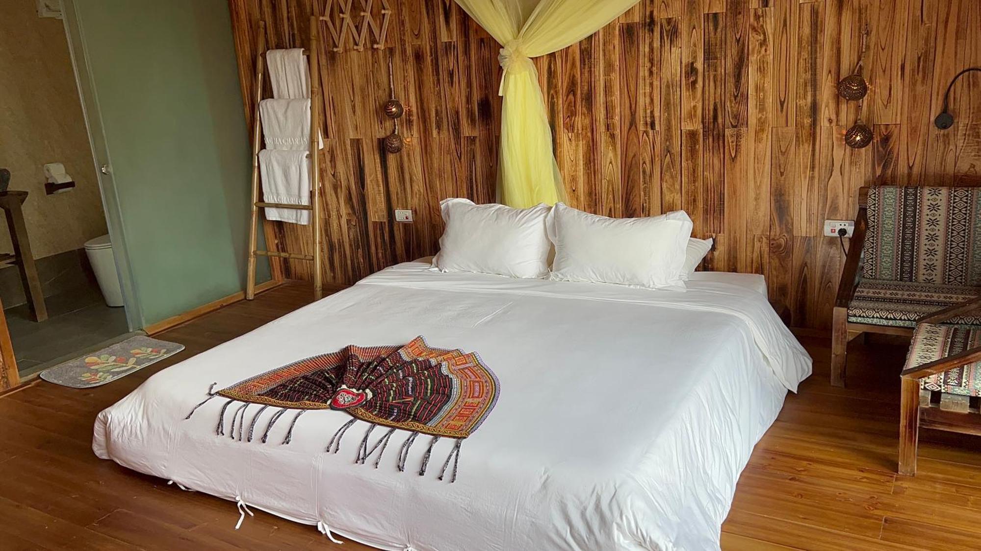 Bac Ha Charm Stay Bagian luar foto
