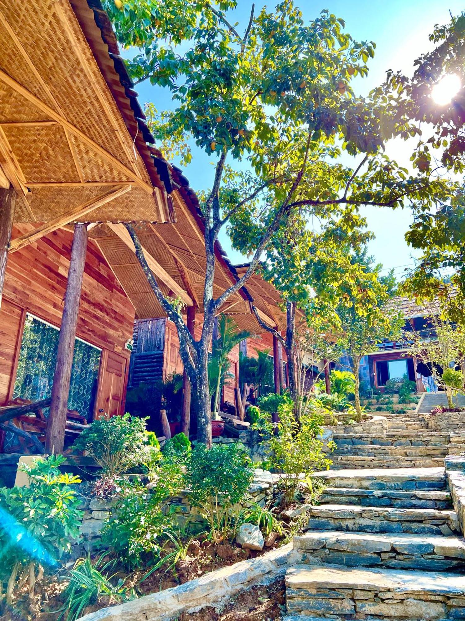 Bac Ha Charm Stay Bagian luar foto
