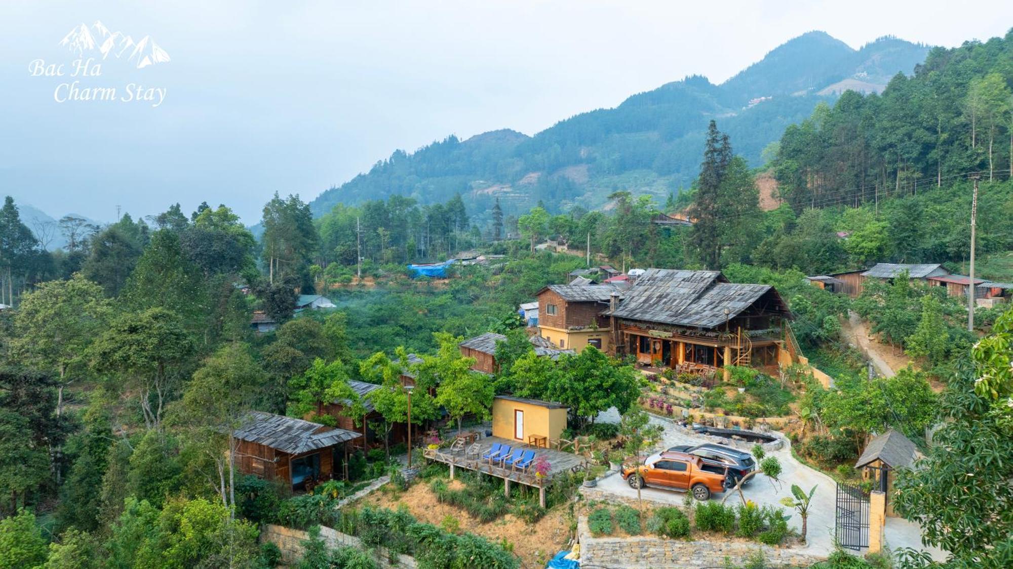 Bac Ha Charm Stay Bagian luar foto